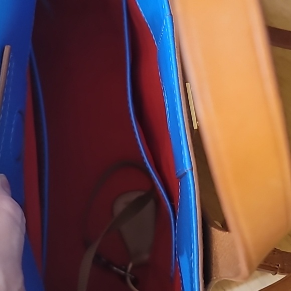 Dooney and Bourke - Blue Bag with Red interior- Like new condition - Picture 16 of 16